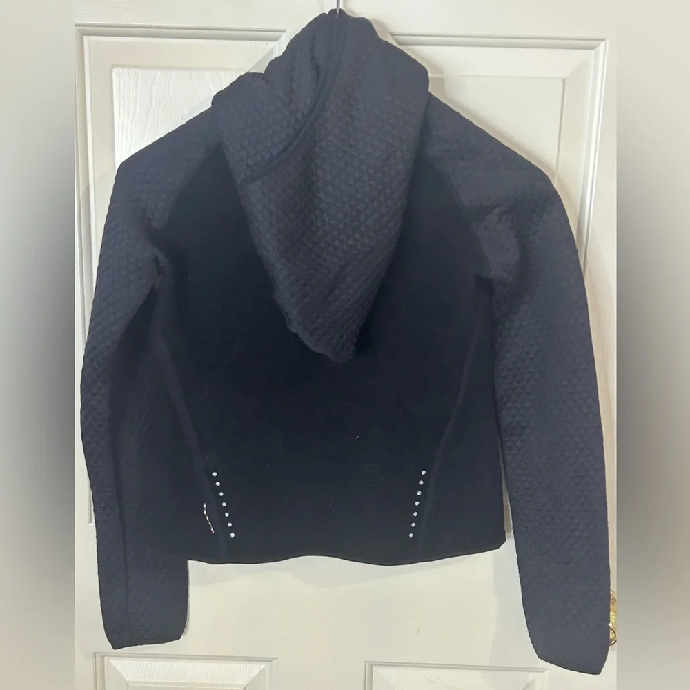 Women’s Nike Drifit Wool Blend Running Hoodie Size Large Made In Italy - Picture 3 of 7